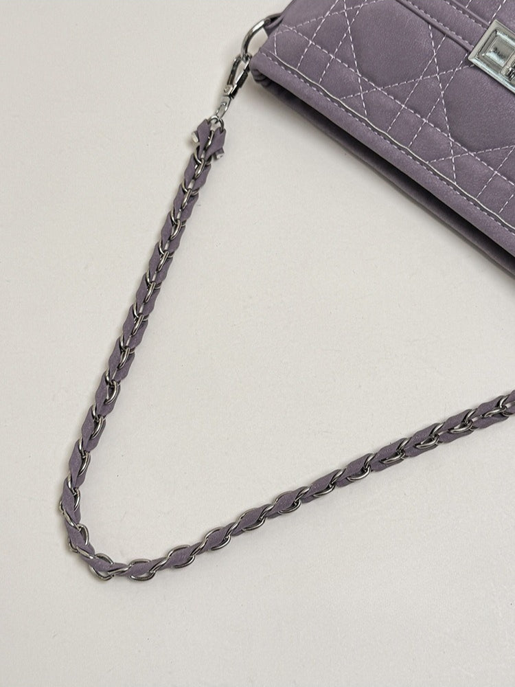 Quilted Pattern Shoulder Bag Women N6C022