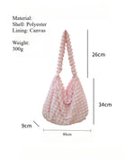 Load image into Gallery viewer, Cloud Silhouette Tote Bag Polyester Canvas  S5P382
