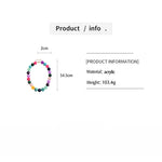 Load image into Gallery viewer, Acrylic Ombré Beaded Choker Statement Necklace N6H067
