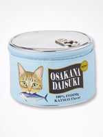 Load image into Gallery viewer, Sardine Can Cat Design Makeup Pouch Organizer N6E125
