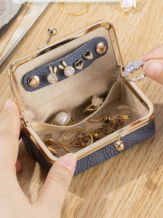 Creative Leather Jewelry Pouch Women N6D023