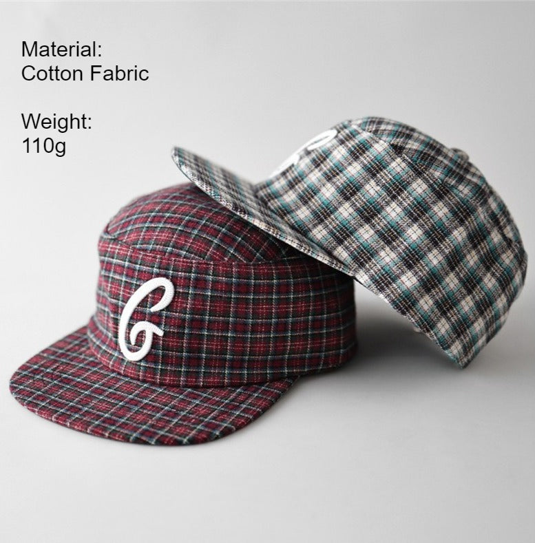 3D Embroidered Letter Flat Top Baseball Cap Women N6C088
