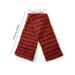 Load image into Gallery viewer, Womens Wool Blend Color Block Striped Knit Scarf N6K235