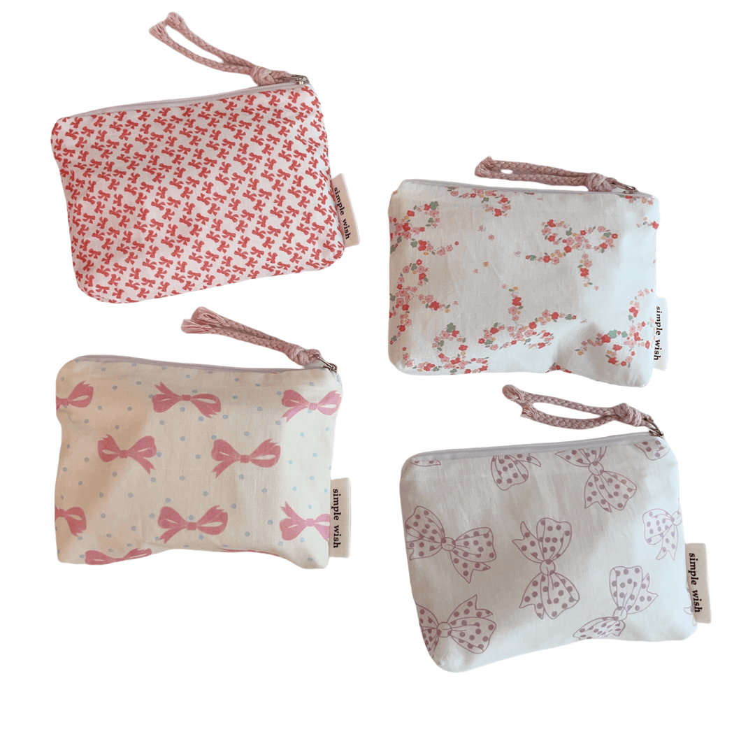 Printed Cotton Card Case Horizontal S5P352