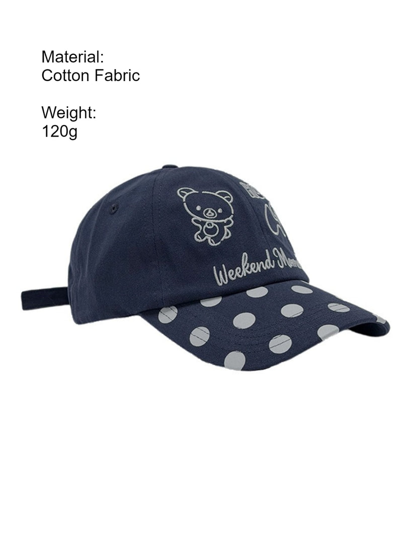 Rilakkuma Dot Baseball Cap Women N6C076