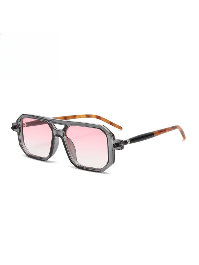 Retro Square Flat Sunglasses Fashion Women N6B155