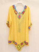 Load image into Gallery viewer, Crochet Lace Kimono Beach Cover Up Women N6D200