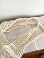 Load image into Gallery viewer, Knit Beach Bag Women Octopus Starfish N6C052