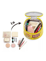 Load image into Gallery viewer, Sardine Can Cat Design Makeup Pouch Organizer N6E125