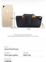 Load image into Gallery viewer, Genuine Leather Vintage Sunglasses Case Women N6C280