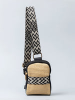 Load image into Gallery viewer, Rattan Crossbody Phone Bag Women Vacation N6C309