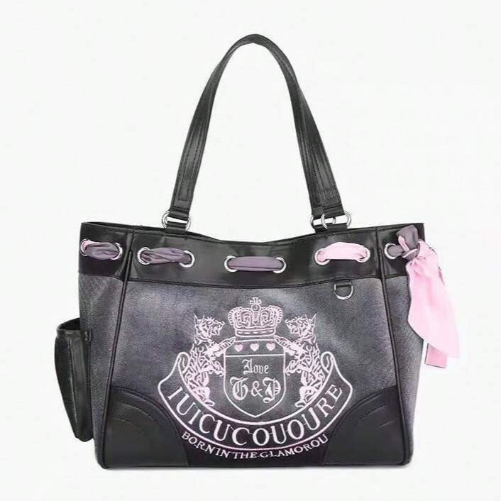 Retro Chic Embroidery Shoulder Bag Women N6E127