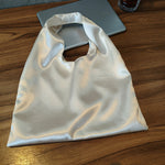 Load image into Gallery viewer, Satin Triangle Wristlet Clutch Bag Women N6E004