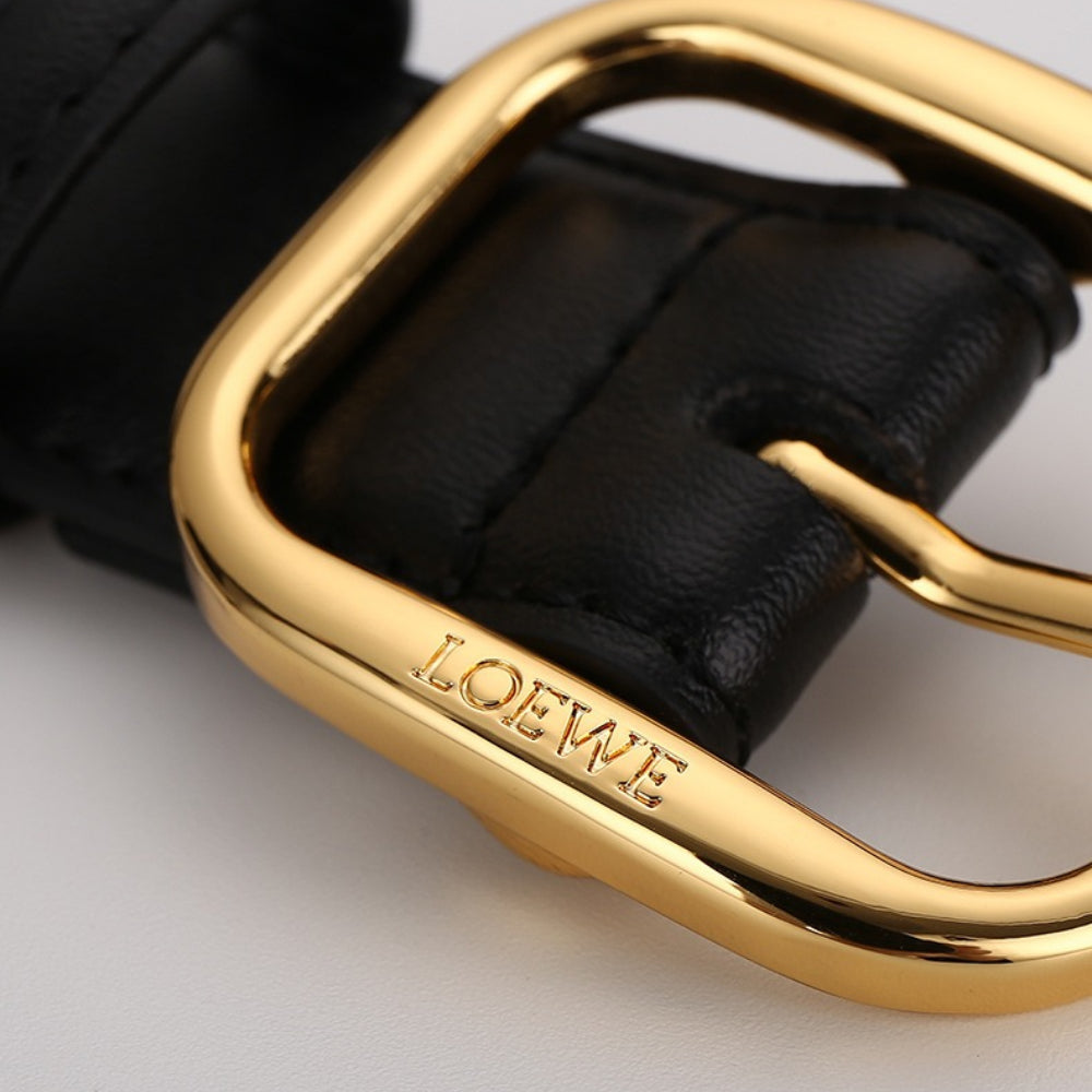 Double-Sided Genuine Leather Belt Women Commuter N6H331