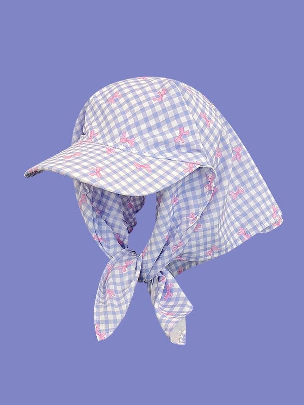 Bow Triangle Bandana Cap Women N6C366