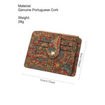 Load image into Gallery viewer, Portuguese Cork Slim Multi-Card Wallet  N6E090