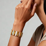 Load image into Gallery viewer, Gold Oil Drop Stainless Steel Bangle Light Luxury N6F264