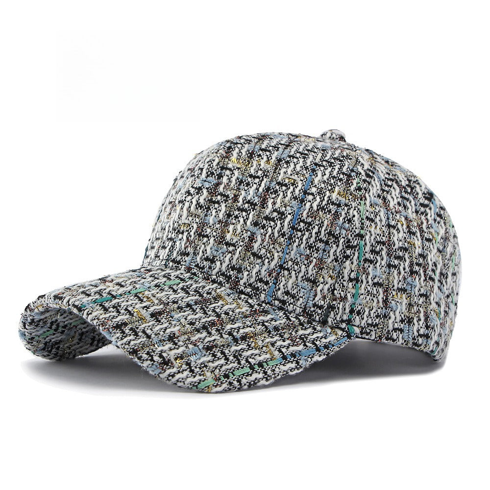 Hard Top Knit Baseball Cap Women Adjustable Sun Visor N6G206