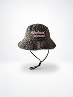 Load image into Gallery viewer, Leopard Print Fisherman Hat Lambswool Sun Protection N6C086