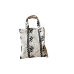 Load image into Gallery viewer, Lace Embroidered Cotton Top-Handle Case Canvas Lining S5P330