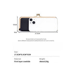 Load image into Gallery viewer, Genuine Leather Sunglasses Case Cosmetic Jewelry N6G098