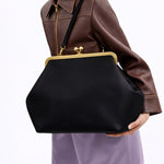 Load image into Gallery viewer, Women's PU Dumpling Clip Shoulder Bag N6J170