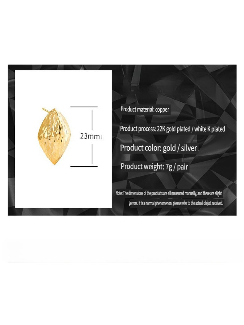 Bling Diamond Stud Earrings Women N6C061