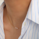Load image into Gallery viewer, Natural Rice Pearl Minimalist Choker Necklace Women N6H173