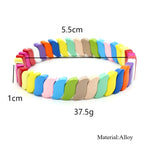 Load image into Gallery viewer, Bohemian Enamel DIY Strand Irregular Bead S5P261
