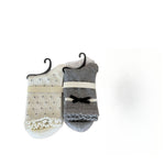 Load image into Gallery viewer, Velvet Polka Dot Stackable Socks Women M5A003