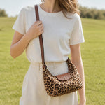 Load image into Gallery viewer, Women's Suede Dumpling Shoulder Handbag N6J158