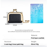 Load image into Gallery viewer, Unisex Leather Mini Jewelry Clutch N6J228