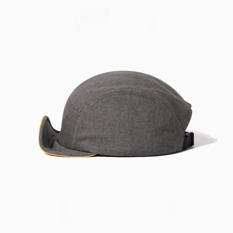 Cute Eye Embroidery Bucket Hat Women Turned-Up Brim N6C085