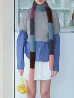 Load image into Gallery viewer, Ultra Narrow Recycled Blend Scarf  M5A161