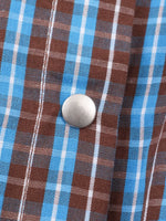 Load image into Gallery viewer, Layered Gingham Dress with Belt Women N6C115