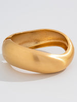 Load image into Gallery viewer, Punk Wide Bangle Spring Closure Bracelet Women N6B012