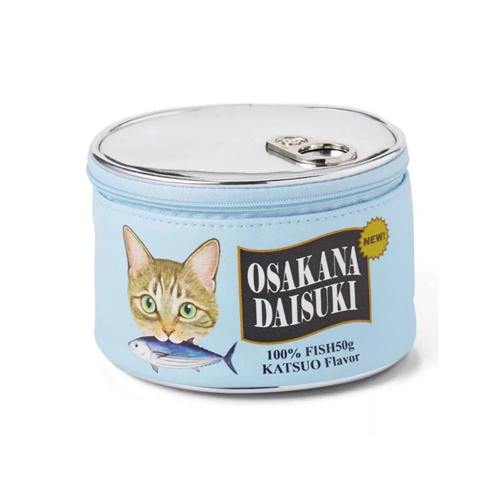 Sardine Can Cat Design Makeup Pouch Organizer N6E125