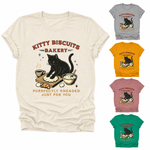 Load image into Gallery viewer, Loose Fit Fun Print Round Neck Short Sleeve T-Shirt N6E136