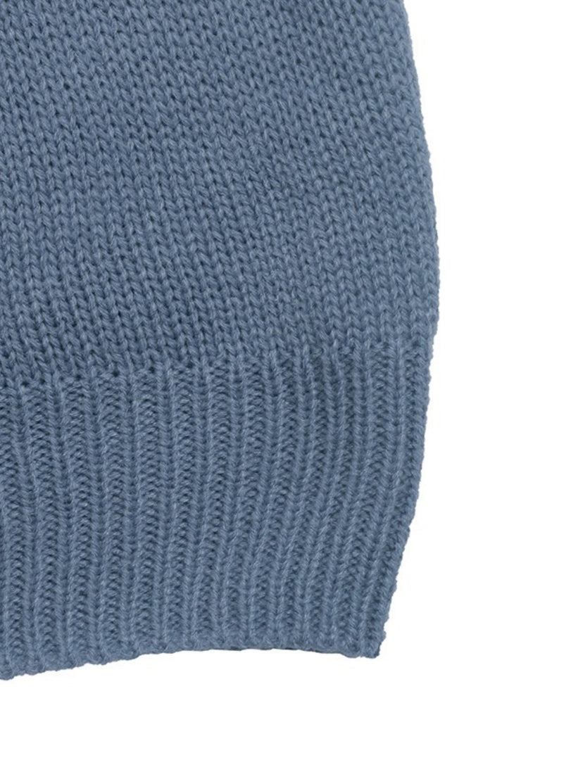 Round Neck Long Sleeve Pullover Sweater N6H306