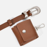 Load image into Gallery viewer, Genuine Leather Belt Bag Women Mini Waist Pack N6H322