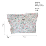 Load image into Gallery viewer, Quilted Floral Print Cotton Organizer  S5P354