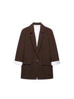 Load image into Gallery viewer, Loose Fit Long Sleeve Blazer N6F013