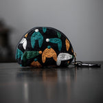 Load image into Gallery viewer, Embroidered Cotton Linen Keychain Pouch Lipstick Bag N6G110