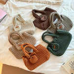 Load image into Gallery viewer, Women's Woven Cotton-Feel Shoulder Phone Bag N6J172