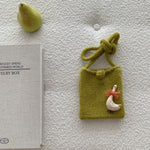 Load image into Gallery viewer, Kids Duck Knit Crossbody Bag N6H315