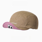 Load image into Gallery viewer, Cute Eye Embroidery Bucket Hat Women Turned-Up Brim N6C085