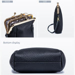 Load image into Gallery viewer, Women's Genuine Leather Litchi Grain Crossbody Phone Bag N6J142