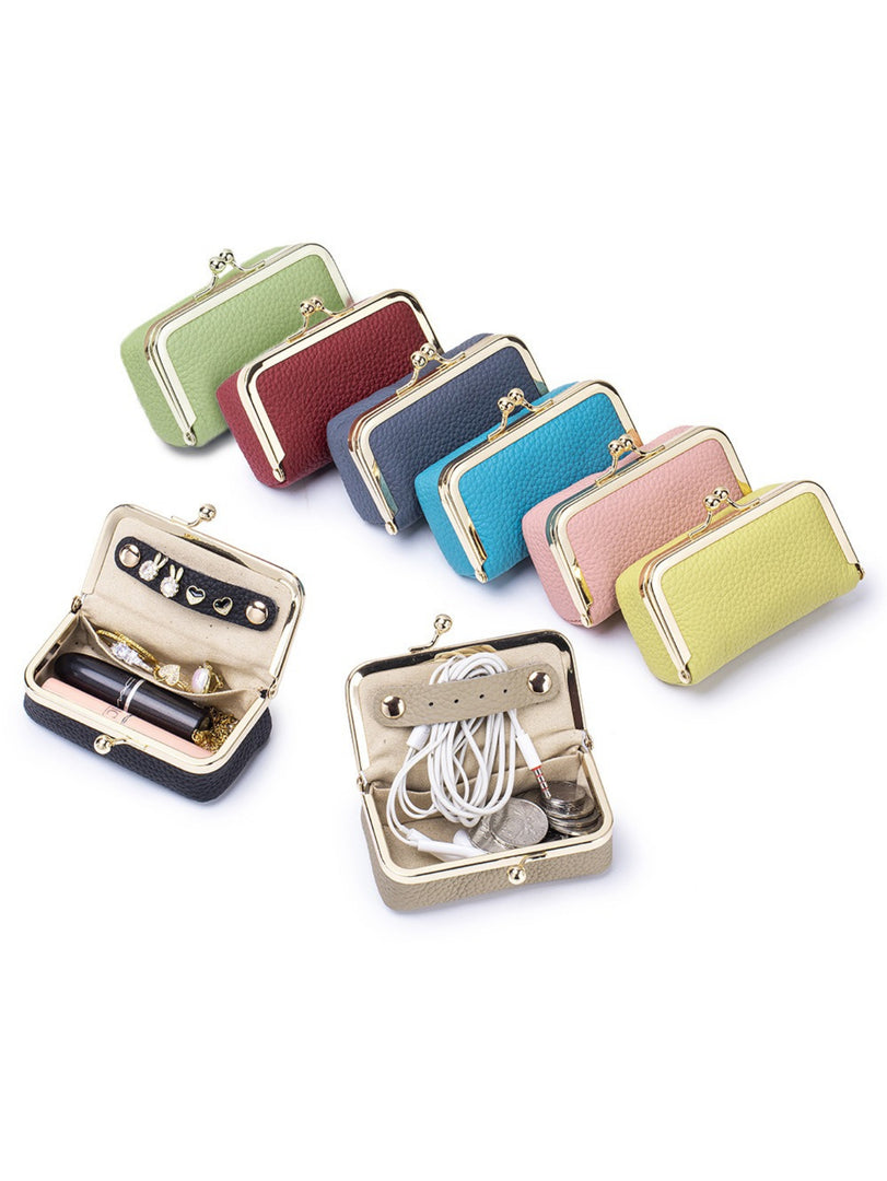 Creative Leather Jewelry Pouch Women N6D023