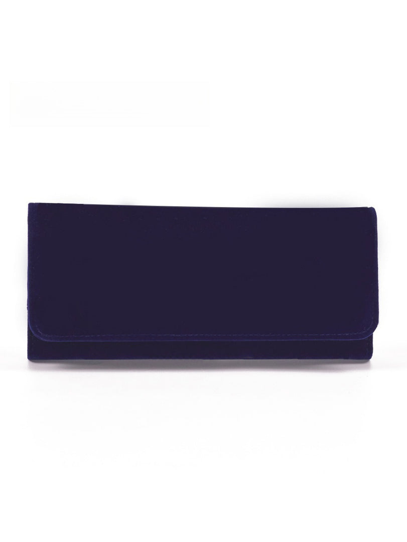 Travel Jewelry Organizer PVC Portable Blue N6C072