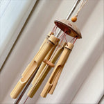 Load image into Gallery viewer, Bamboo Wind Chime Outdoor Hotel Courtyard Decor N6F314